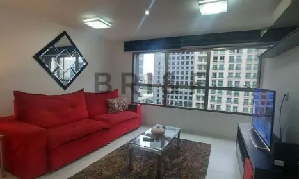 Apartamento com 2 dormitórios, 1 vaga, 70 m² mobiliado - brooklin - são paulo