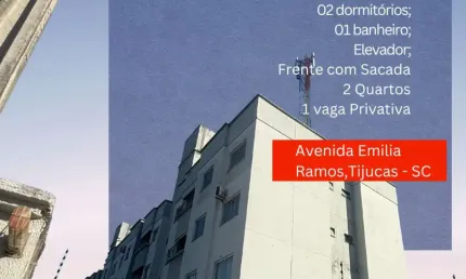 Apartamento com 2 quartos à venda no XV de Novembro, Tijucas 