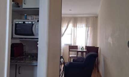 SACOMÃ - Lindo apartamento em andar alto com 1 dormitorio e vaga de garagem