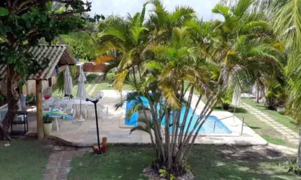 Casa em condomínio de luxo em itacimirim-ba com 6 quartos, 4 suítes e 350m² de área