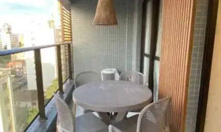 Apartamento à venda na barra, salvador-ba: 1 quarto, 1 sala, 1 banheiro, 1 vaga, 32m² de área!