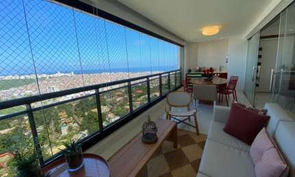 Apartamento à venda em Salvador-BA, Horto Florestal, 3 suítes, 156m², 3 vagas de garagem.