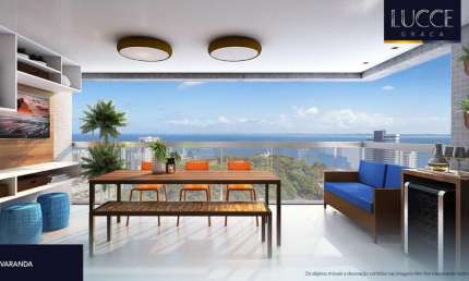 Apartamento à venda na Graça, Salvador-BA! 3 quartos, 1 suíte, 2 salas, 3 banheiros, 2 vagas e 86,17m² de área.