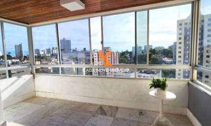 Apartamento para venda, 3 quartos com suíte em Salvador, Brotas! 140 m² de área, 2 vagas de garagem.