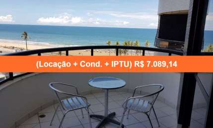 2 Suítes - 78 m² - Varanda - Vista Mar - Área de Serviço - 2 Vagas de Garagem