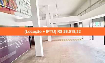 Loja comercial para locação em Salvador-BA, bairro Nazaré: 3 salas, 3 banheiros, 654,96m² de área!