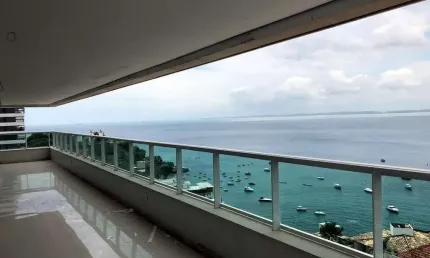 Apartamento na Barra: 4 quartos, 4 suítes, 2 salas, 6 banheiros, 4 vagas de garagem - 278m² - Salvador-BA