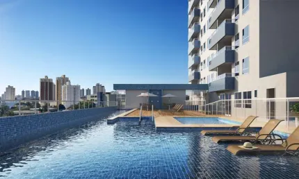 Apartamento à Venda em Salvador-BA: 2 Quartos, 1 Suíte, 2 Salas, 2 Banheiros e 1 Vaga de Garagem no Luiz Anselmo - 61m²