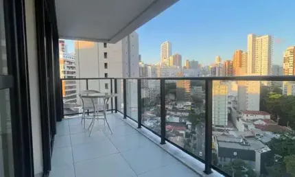Apartamento à venda na Barra, Salvador-BA: 1 quarto, 1 sala, 1 banheiro, 1 vaga de garagem, 37m² de área.