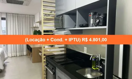 Apartamento para locação em Salvador-BA, Ondina: 1 quarto, 1 suíte, 1 sala, 1 banheiro, 1 vaga, 29m². Imperdível!
