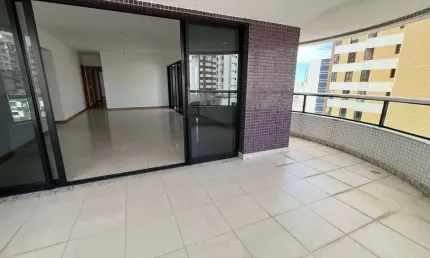 Apartamento com 4 Quartos e 4 Suítes na Graça, Salvador-BA - 175m² - 4 Vagas de Garagem!