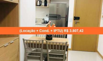 Apartamento para locação na Federação, Salvador-BA: 2 quartos, 2 suítes, sala, 2 banheiros, 1 vaga, 36,90m². Confira!