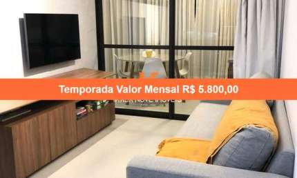 1 Suíte - 50 m² - Graça - Varanda - Área de Serviço - 1 Vaga de Garagem