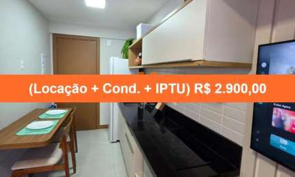 Studio para Locação na Barra - 1 dormitório - 1 sala - 20 m² de área útil
