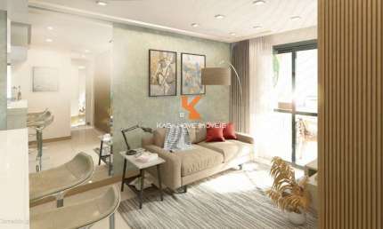 Apartamento à venda em Salvador-BA, Armação: 2 quartos, 1 suíte, 2 salas, 2 banheiros, 1 vaga de garagem, 63,98m². Venha conferir!