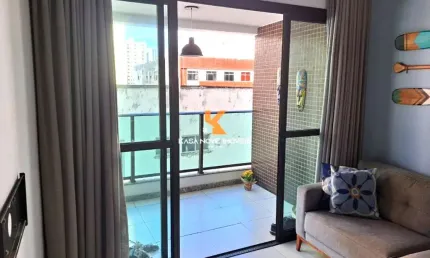 Apartamento de 1 quarto na Pituba, Salvador-BA, com 43m² e vaga de garagem. Confira!