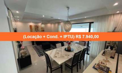 Aluguel de Apartamento de Luxo em Alphaville I, Salvador-BA: 3 Quartos, 1 Suíte, 2 Salas, 3 Banheiros, 2 Vagas, 113m².