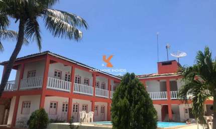 Pousada Comercial à venda em Jandaíra-BA, no bairro Mangue Seco, com 21 quartos e 2.436,75 m² de área.
