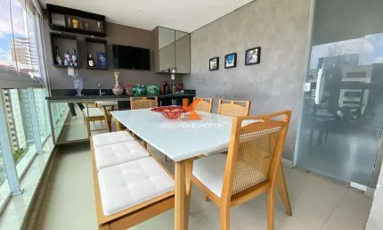 Apartamento de luxo à venda em Salvador-BA, 3 quartos, 3 suítes, 2 salas, 5 banheiros, 2 vagas, 126m² no bairro Aquarius!
