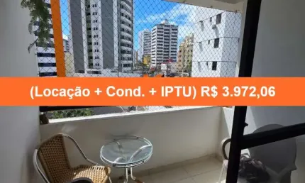Aluguel de apartamento de 2 quartos com suíte, 2 salas e 2 vagas no imbuí, salvador-ba: confira!