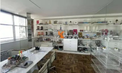 Sala comercial de alto padrão no comércio de salvador-ba: 5 salas, 2 banheiros, 2 vagas de garagem - 284m².