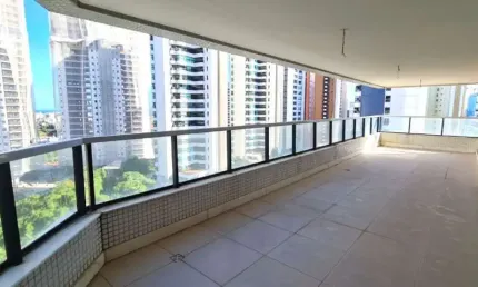 Excelente oportunidade: apartamento de luxo no horto florestal, salvador-ba, 4 quartos, 4 suítes, 4 salas, 6 banheiros, 5 vagas, 295m².