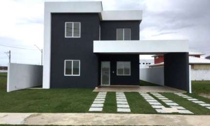 Casa em Condomínio - Camaçari-BA: 3 Quartos, 2 Suítes, 2 Salas, 4 Banheiros, 2 Vagas, 203 m².