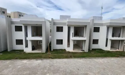 Casa de luxo em condomínio no bairro Abrantes em Camaçari-BA: 4 quartos, 4 suítes, 2 salas, 5 banheiros e 123,82 m².