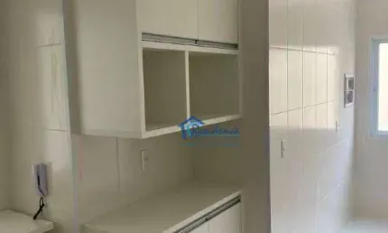 Apartamento com 2 dormitórios para alugar, 60 m² por R$ 2.921,00/mês - Condomínio Edifício Cláudia - Indaiatuba/SP