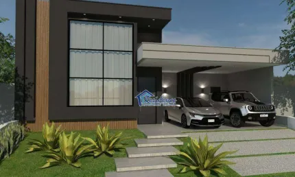 Casa com 3 dormitórios à venda, 191 m² por R$ 1.680.000,00 - Condomínio London Park - Indaiatuba/SP