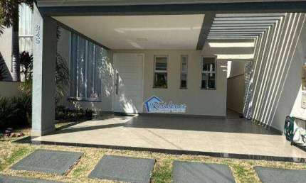 Casa com 3 dormitórios à venda, 100 m² por R$ 879.000 - Jardim Park Real - Indaiatuba/SP