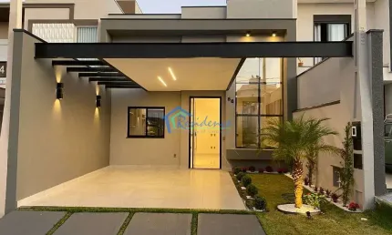 Casa com 3 dormitórios à venda, 125 m² por R$ 1.275.000,00 - Jardins do Império - Indaiatuba/SP