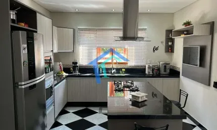 Sobrado com 3 dormitórios à venda, 264 m² por R$ 1.192.000 - Jardim Bela Vista - Indaiatuba/SP