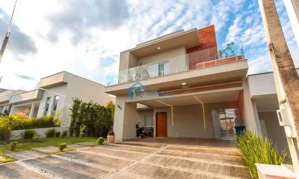 Sobrado com 3 suítes à venda, 246 m² por r$ 1.900.000 - jardim residencial alto de itaici - indaiat