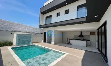 Sobrado com 3 suítes à venda, 330 m² por R$ 2.500.000 - Jardim Residencial Dona Lucilla - Indaiatub
