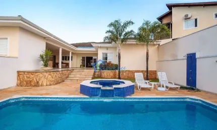 Casa com 3 dormitórios à venda, 326 m² por r$ 2.150.000,00 - jardim residencial villa suíça - indai