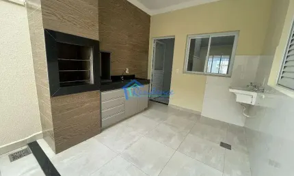Casa com 3 dormitórios para alugar, 105 m² por R$ 5.400/mês - Jardim Montreal Residence - Indaiatub