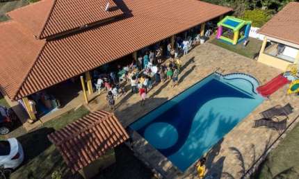 Chácara com 3 dormitórios à venda, 3863 m² por R$ 2.200.000,00 - Sítios de Recreio Jardins de Itaic