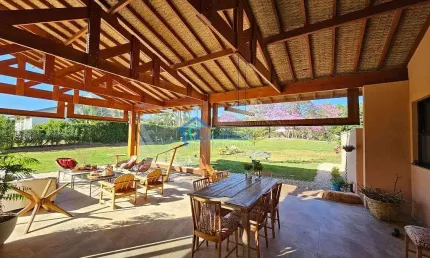 Magnífica chácara com 2 suítes à venda, 5000 m² por r$ 4.000.000 - recanto das flores - indaiatuba/