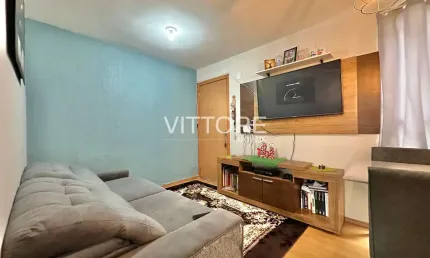 Apartamento 49,20m² - 02 Dormitórios - Santo Antônio - São José dos Pinhais