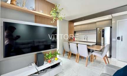 Apartamento 50m² - 02 dormitórios - São Pedro - São José dos Pinhais
