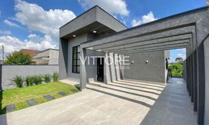 Casa nova semimobiliada 107m² - 03 dormitórios - Cruzeiro - São José dos Pinhais