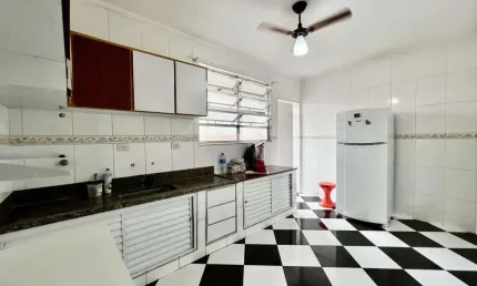 Apartamento para venda em santos, campo grande, 2 dormitórios, 1 suíte, 3 banheiros, 1 vaga
