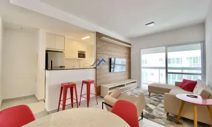 Apartamento para Venda em Santos, Gonzaga, 2 dormitórios, 1 suíte, 2 banheiros, 1 vaga