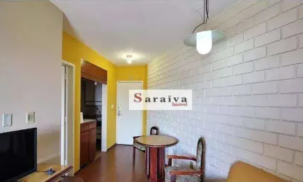 Flat com 1 dormitório à venda, 37 m² por R$ 250.000,00 - Chácara Inglesa - São Bernardo do Campo/SP