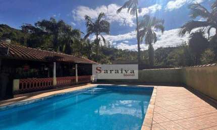 Chácara com 2 dormitórios à venda, 6250 m² por R$ 550.000,00 - Sítio Casa Vermelha (Ouro Fino Paulista) - Ribeirão Pires/SP