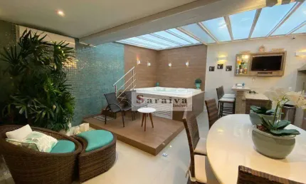 Sobrado com 4 dormitórios à venda, 351 m² por R$ 1.951.000,00 - Jardim Três Marias - Guarujá/SP
