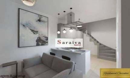 Cobertura com 2 dormitórios à venda, 88 m² por R$ 420.000,00 - Jardim Alvorada - Santo André/SP