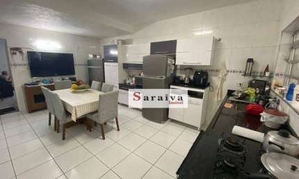 Sobrado com 3 dormitórios à venda, 168 m² por R$ 638.000,00 - Rudge Ramos - São Bernardo do Campo/SP