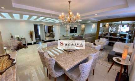 Cobertura à venda, 315 m² por R$ 3.500.000,00 - Canto do Forte - Praia Grande/SP